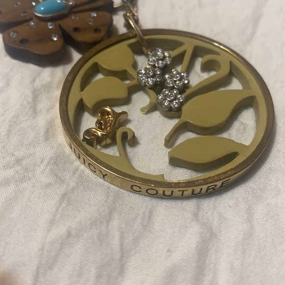 Vintage Juicy Couture Mixed Media Necklace - Picture 4 of 6